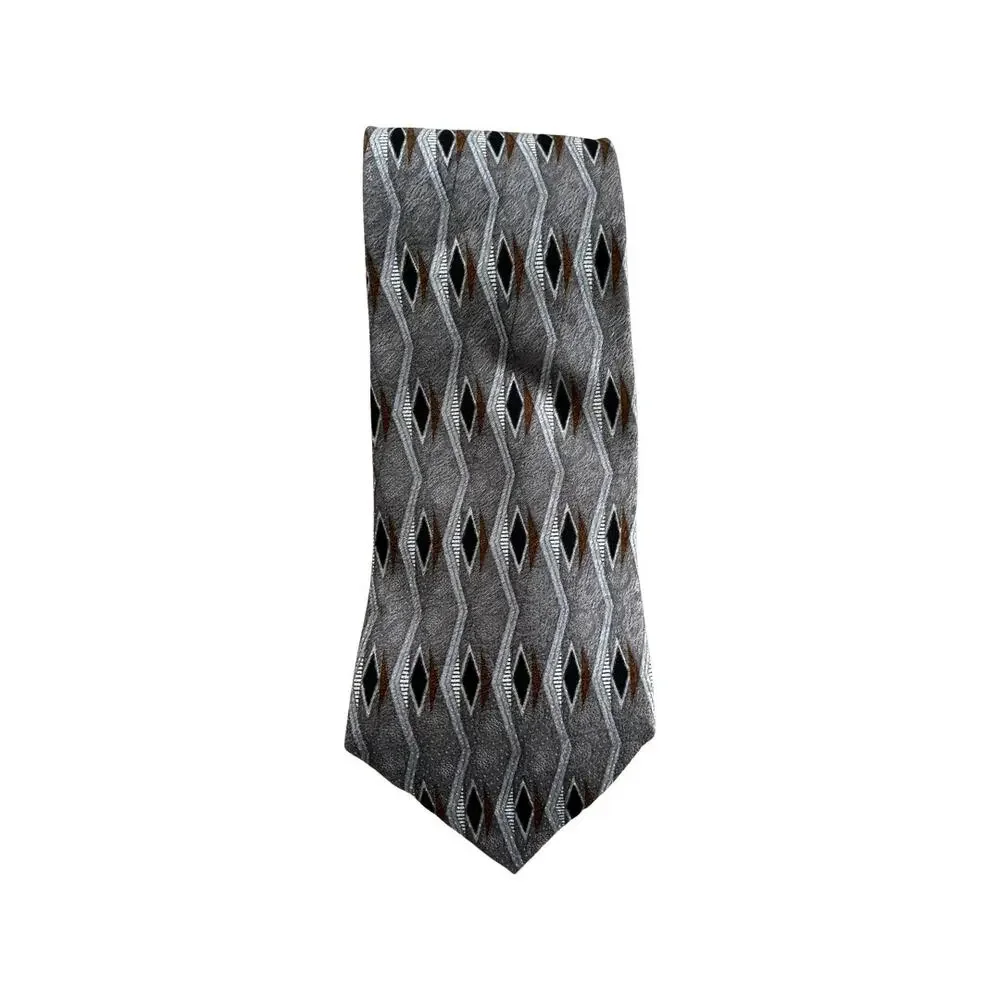 Vintage Stafford Silk Neckties Set of 3 Taupe